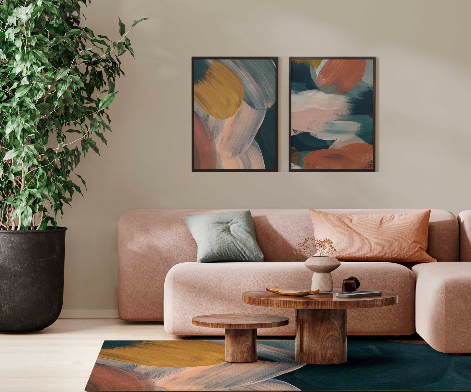 Paint Strokes Print Collection