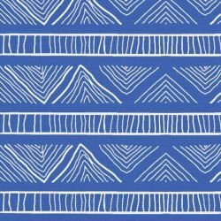 tribal emir blue white