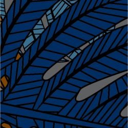 fronds monsteria mix dusk detail