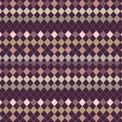 the natural jungle harlequin diamonds plum tones