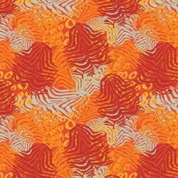 the natural jungle zebra print fruity tones