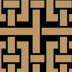 shimmer shoji dark gold look