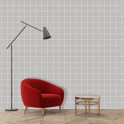 shimmer chequer light sterling silver look