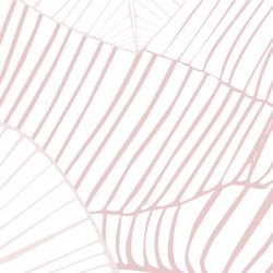 fronds silhouette leaf overlay white cottoncandy twotone detail