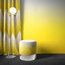 oversized chevron concept drapery