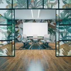 jungle chic concept glazing