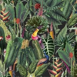 jungle chic tropical woodlands night