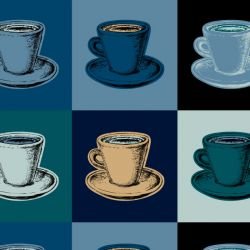 pop art latte hamilton