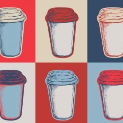 pop art keep it cup eyelyne