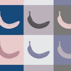 pop art banana basic cordell