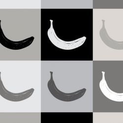 pop art banana basic marisol