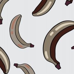 pop art banana falling alloway