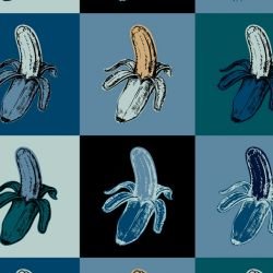 pop art banana peeled hamilton