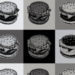 pop art burger marisol