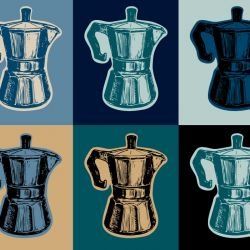 pop art classic coffee pot hamilton