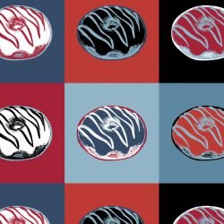 pop art doughnuts drawing duchamp