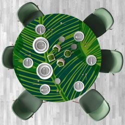 fronds silhouette concept table top