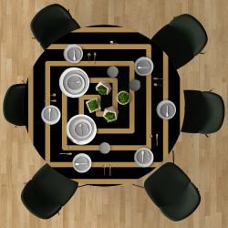 shimmer concept table top