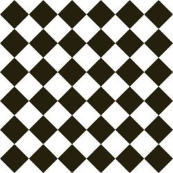 back to basics diamond small black and white