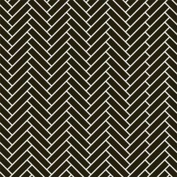 back to basics herringbone black and white