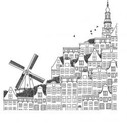 cities amsterdam square