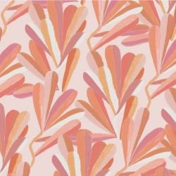 coastal banksia leaves coral