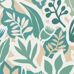 coastal native collage seafoam detail