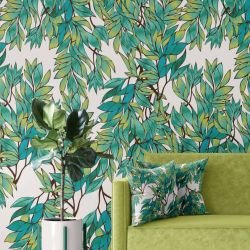 fronds concept intertwined lush