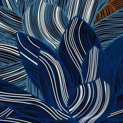 fronds lily frond dusk detail