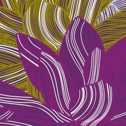 fronds lily frond royal detail