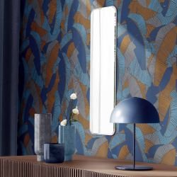 fronds concept leaf overlay dusk