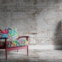 brick walls concept cracked wall wallpaper carpet