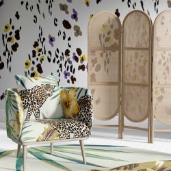 jungle fever concept wallpaper upholstery carpet  