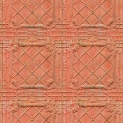 pressed metal orange