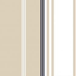 isla bonita stripes cream fabric