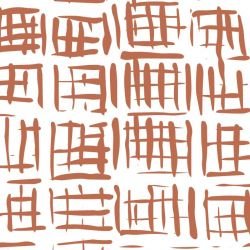 japanese inspired abstract weave rosegold look