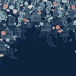 hamptons weekend peony passion mural