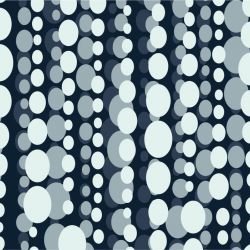 hamptons weekend raining pearls mural detail