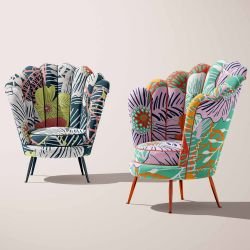 the natural jungle concept chair upholstery