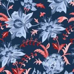 suzani style basma indigo earth