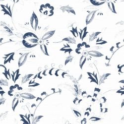 suzani style basma indigo haze