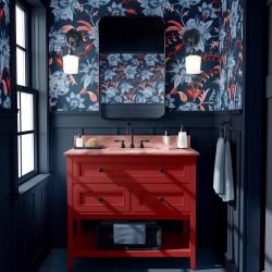 suzani style concept bathroom wallpaper rug