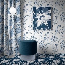 suzani style concept carpet curtain wallpaper artwork