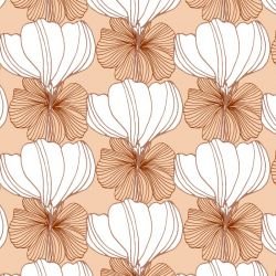 floral waves poppy petals verona