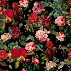 everlasting floral black 