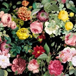 vivacious garden florets black 