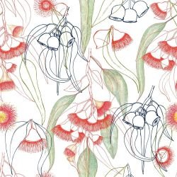 bushland blooms silver princess white