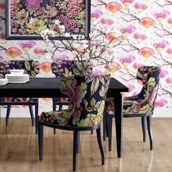 treasures of tokyo concept wallpaper artwork upholstery