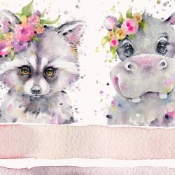 watercolour wonders little darlings w water neutral detail