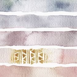 watercolour wonders rainbow jewel ribbon moody earthtones detail
